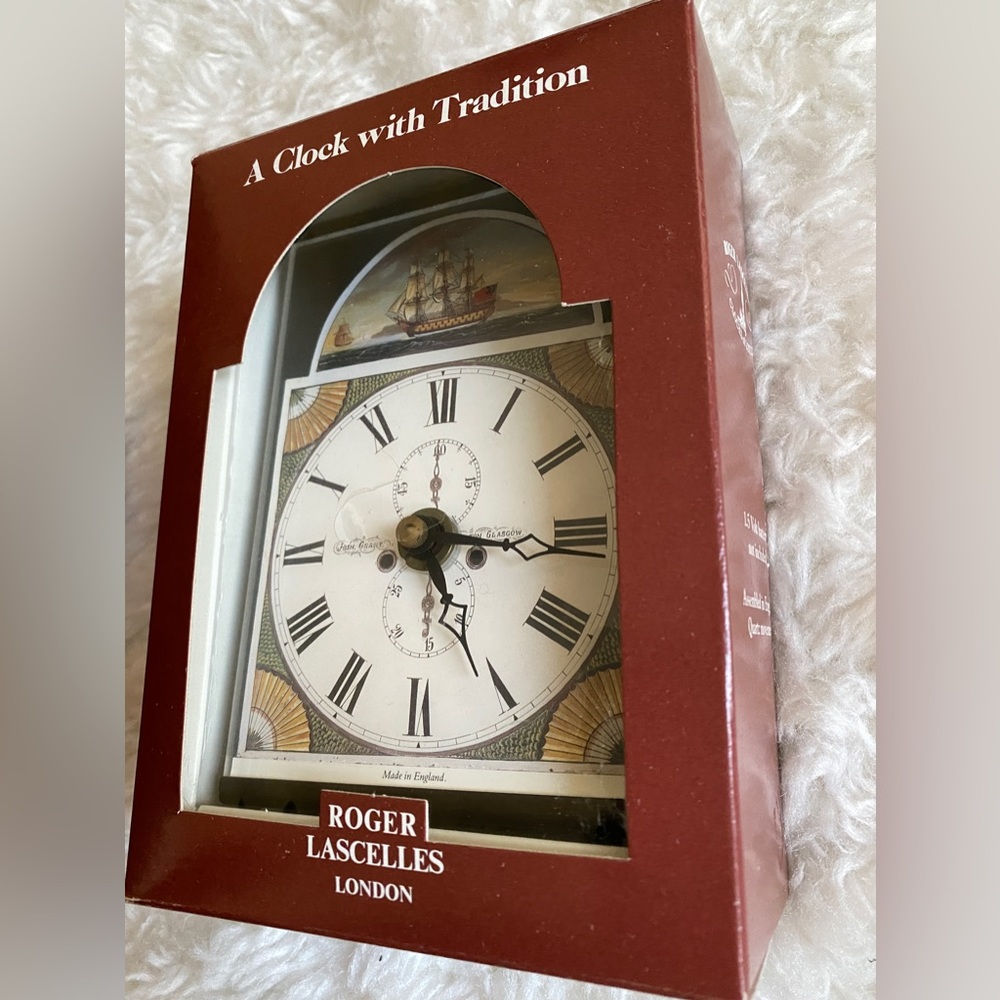 Roger Lascelles clocks antique clock face of the 19th Century Made in England